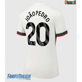 Chelsea Joao Pedro #20 Tricou Fotbal Replică 2025-26 Femei Deplasare